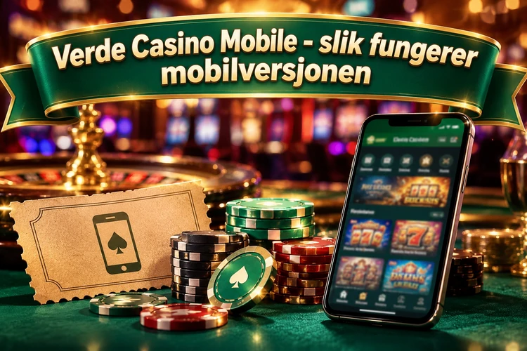 Verde Casino Mobile - slik fungerer mobilversjonen