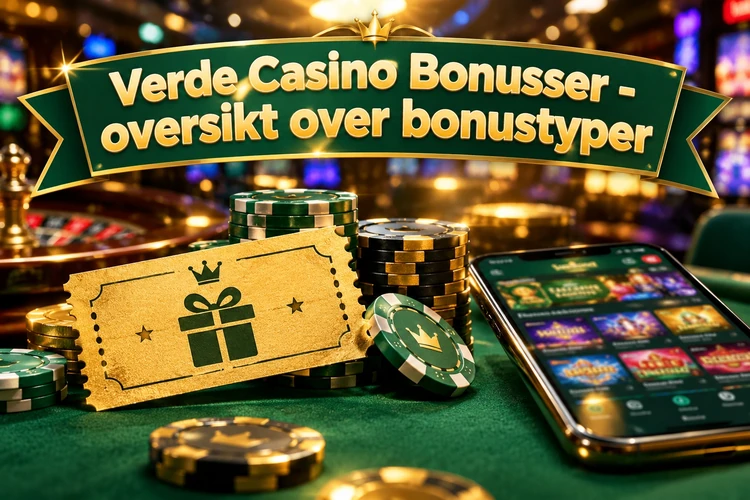 Verde Casino Bonusser - oversikt over bonustyper