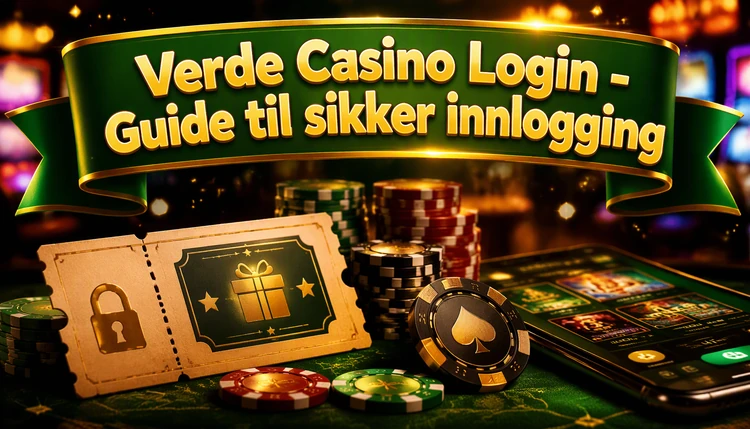 Verde Casino Login - Guide til sikker innlogging