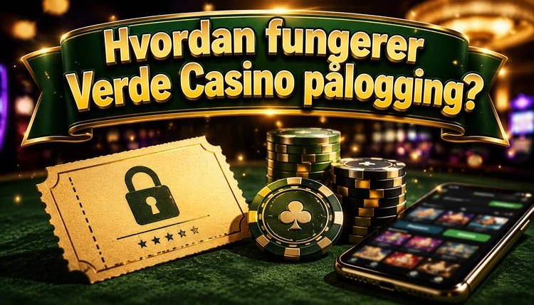 Hvordan fungerer Verde Casino pålogging?